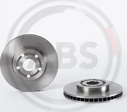 A.B.S. 09.6742.10 - Brake Disc autospares.lv