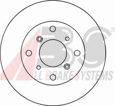 A.B.S. 16171 OE - Brake Disc autospares.lv