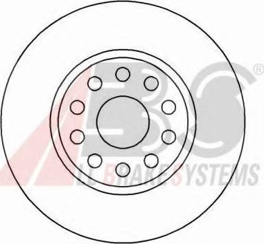 A.B.S. 16582 OE - Brake Disc autospares.lv