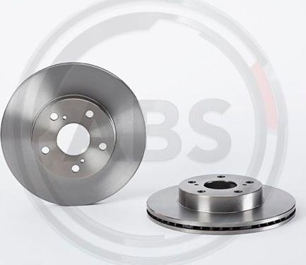 A.B.S. 09.6706.10 - Brake Disc autospares.lv