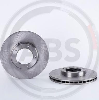 A.B.S. 09.6710.10 - Brake Disc autospares.lv