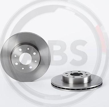 A.B.S. 09.6725.10 - Brake Disc autospares.lv