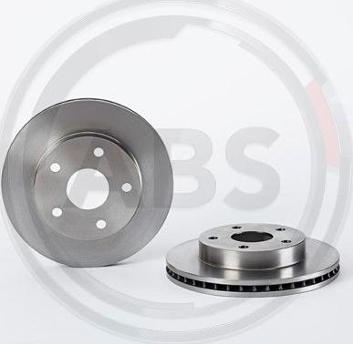 A.B.S. 09.6723.10 - Brake Disc autospares.lv