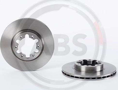 A.B.S. 09.8965.10 - Brake Disc autospares.lv