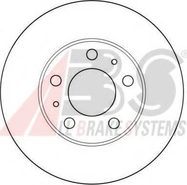 A.B.S. 09.8931.20 - Brake Disc autospares.lv