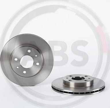 A.B.S. 09.8894.14 - Brake Disc autospares.lv