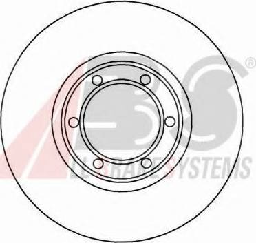 A.B.S. 15106 OE - Brake Disc autospares.lv