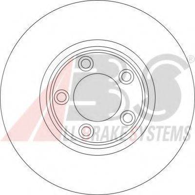 A.B.S. 17049 OE - Brake Disc autospares.lv