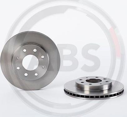 A.B.S. 09.7043.20 - Brake Disc autospares.lv