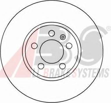 A.B.S. 16881 OE - Brake Disc autospares.lv