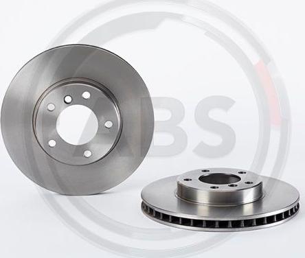 A.B.S. 09.7115.10 - Brake Disc autospares.lv