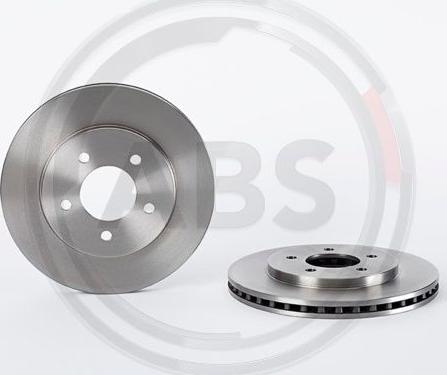 A.B.S. 09.7367.14 - Brake Disc autospares.lv