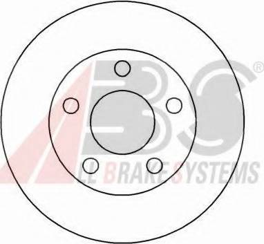 A.B.S. 16916 OE - Brake Disc autospares.lv