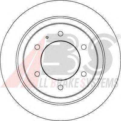 A.B.S. 16506 OE - Brake Disc autospares.lv