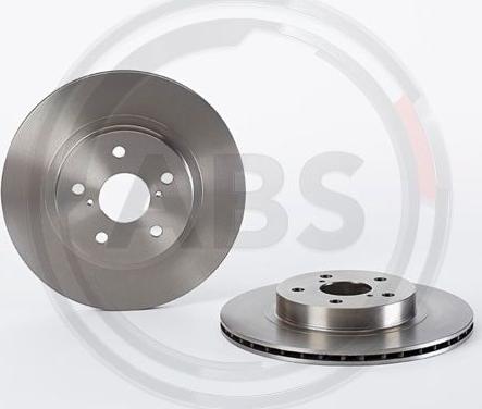 A.B.S. 09.7225.10 - Brake Disc autospares.lv