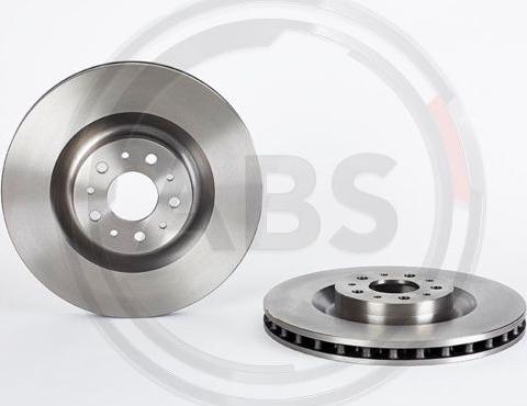 A.B.S. 09.A444.40 - Brake Disc autospares.lv