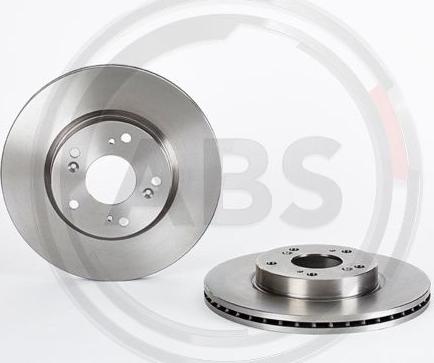 A.B.S. 09.A455.11 - Brake Disc autospares.lv