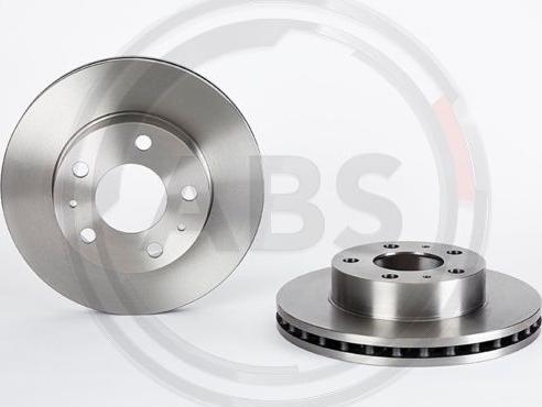 A.B.S. 09.A458.10 - Brake Disc autospares.lv