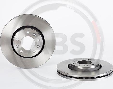 A.B.S. 09.A422.10 - Brake Disc autospares.lv