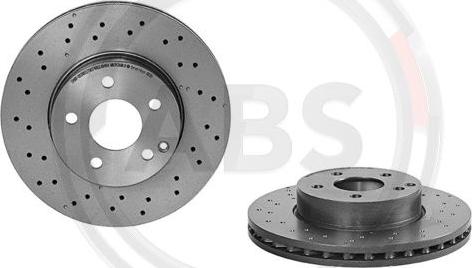 A.B.S. 09.A613.51 - Brake Disc autospares.lv