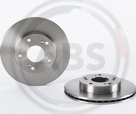 A.B.S. 09.A115.10 - Brake Disc autospares.lv