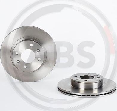 A.B.S. 09.A867.10 - Brake Disc autospares.lv