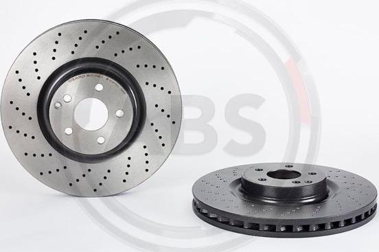 A.B.S. 09.A819.11 - Brake Disc autospares.lv