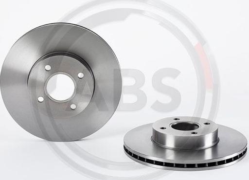 A.B.S. 09.A293.10 - Brake Disc autospares.lv