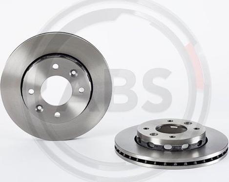 A.B.S. 09.A250.10 - Brake Disc autospares.lv