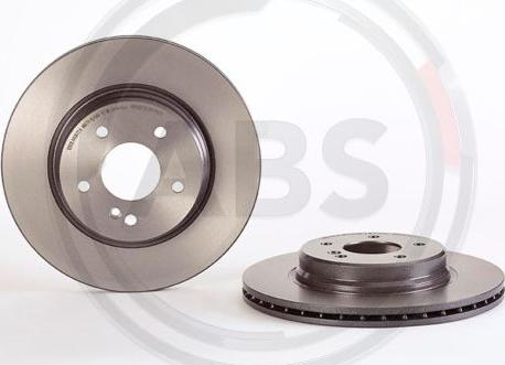 A.B.S. 09.A742.11 - Brake Disc autospares.lv