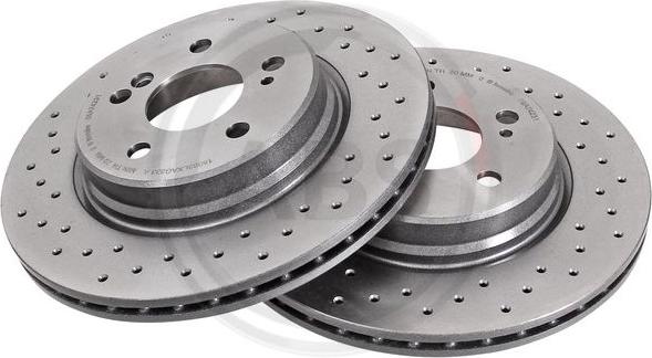 A.B.S. 09.A742.31 - Brake Disc autospares.lv