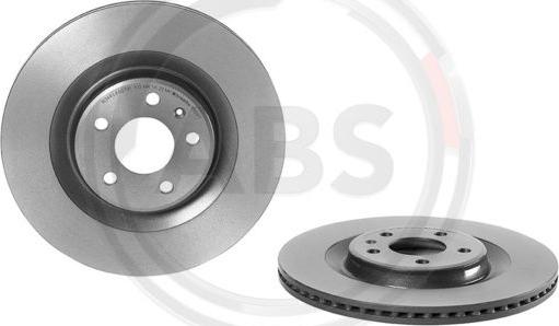 A.B.S. 09.B969.11 - Brake Disc autospares.lv