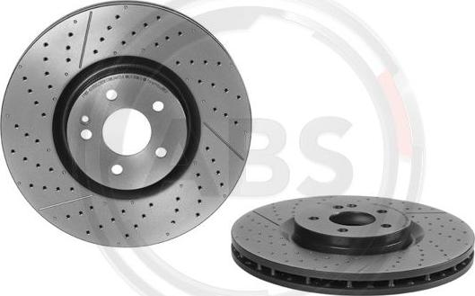 A.B.S. 09.B913.11 - Brake Disc autospares.lv