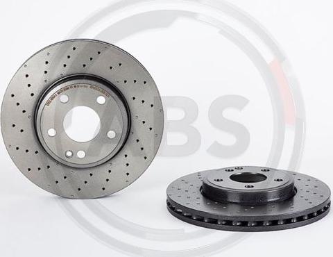 A.B.S. 09.B436.51 - Brake Disc autospares.lv