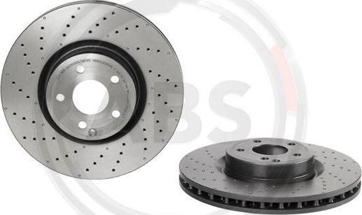 A.B.S. 09.B475.11 - Brake Disc autospares.lv