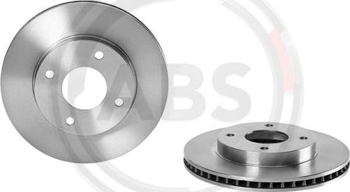 A.B.S. 09.B526.10 - Brake Disc autospares.lv