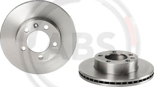 A.B.S. 09.B633.10 - Brake Disc autospares.lv