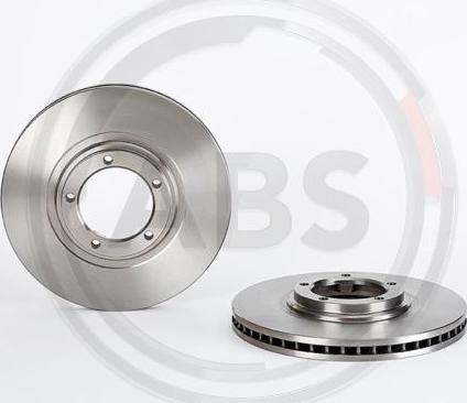 A.B.S. 09.B030.10 - Brake Disc autospares.lv