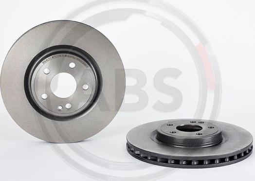 A.B.S. 09.B807.41 - Brake Disc autospares.lv