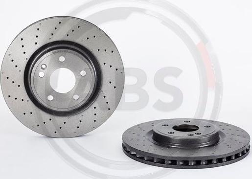 A.B.S. 09.B807.51 - Brake Disc autospares.lv