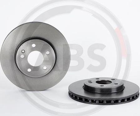 A.B.S. 09.B344.41 - Brake Disc autospares.lv