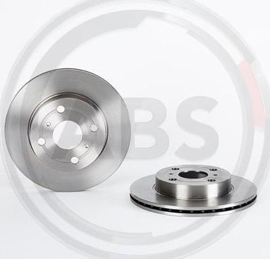 A.B.S. 09.B309.10 - Brake Disc autospares.lv