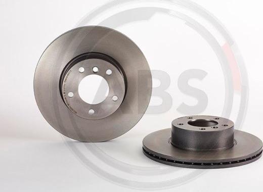 A.B.S. 09.B337.21 - Brake Disc autospares.lv