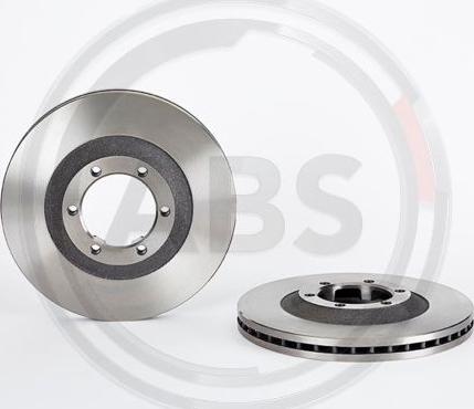 A.B.S. 09.B267.10 - Brake Disc autospares.lv