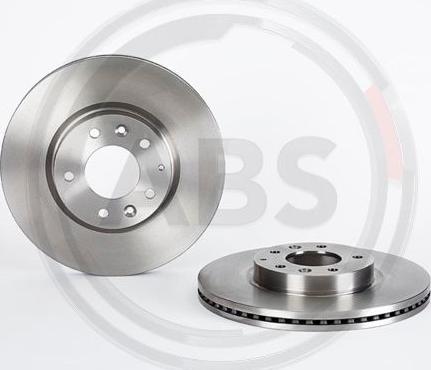 A.B.S. 09.B272.10 - Brake Disc autospares.lv