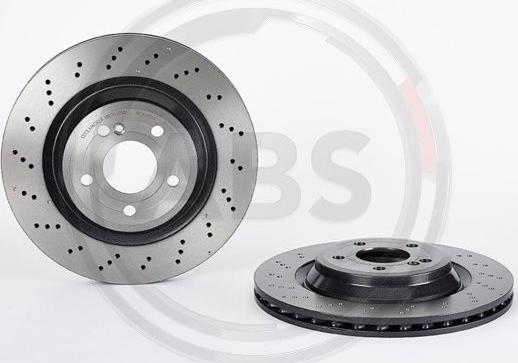 A.B.S. 09.B743.51 - Brake Disc autospares.lv