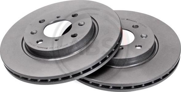 A.B.S. 09.C934.11 - Brake Disc autospares.lv