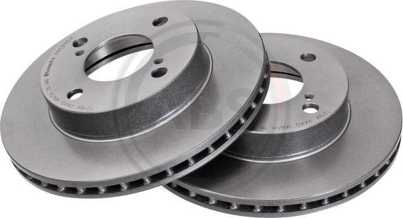 A.B.S. 09.C935.11 - Brake Disc autospares.lv