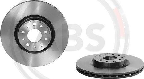 A.B.S. 09.C645.21 - Brake Disc autospares.lv