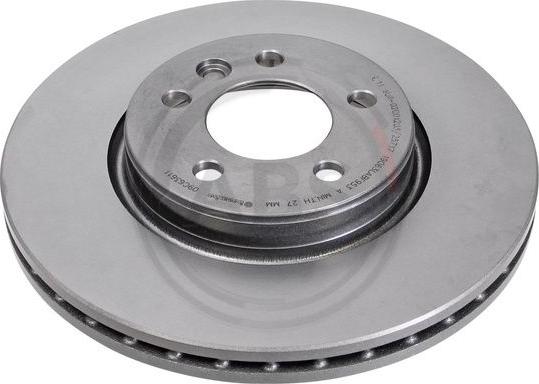 A.B.S. 09.C636.11 - Brake Disc autospares.lv